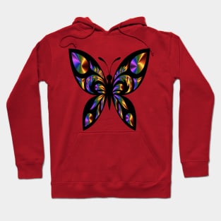 Metalic Butterfly Hoodie